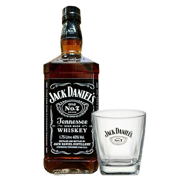 ジャック　聖心クラス　一年分 正規品 1750ml ロックグラス付】ジャック ダニエル ブラックラベル