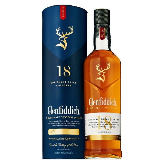 Glenfiddich 18年 スモールバッチリザーブ x2本セット 正規品 箱入】グレンフィディック[18]年 スモールバッチ リザーブ