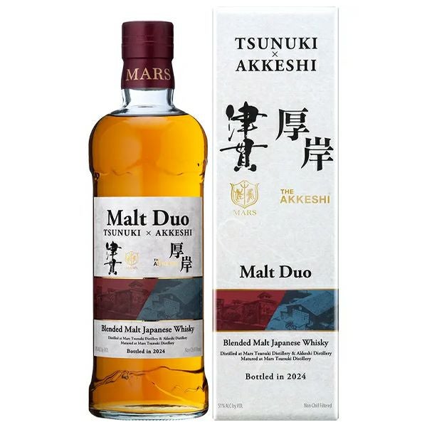 正規品 箱入】MARS WHISKY Malt Duo TSUNUKI × AKKESHI マルス