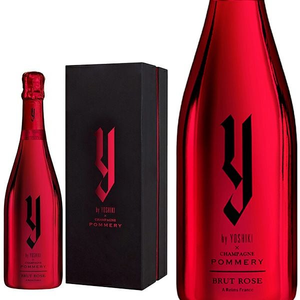 箱入り】Y by Yoshiki × シャンパーニュ ポメリー ブリュット ロゼ