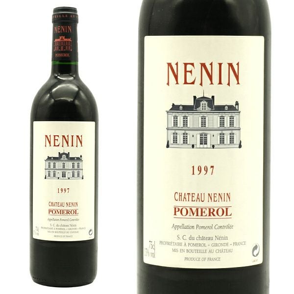 シャトー ネナン 1997 AOCポムロール(メドックのスーパー格付第二級の
