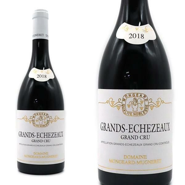 GRANDS ÉCHEZEAUX 2018 空瓶 グラン エシェゾー グラン クリュ 特級 2018年 ドメーヌ モンジャール