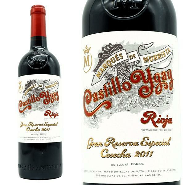 カスティーリョ イガイ グラン レゼルヴァ エスペシャル 2011【750ml】 マルケス デ ムリエタ カスティーリョ イガイ グラン レセルバ エ