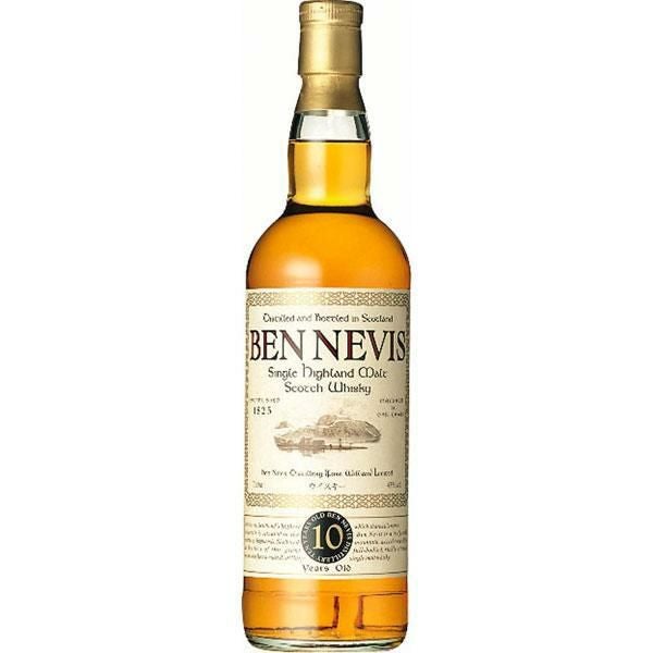 BEN NEVIS 10年 ハイランドシングルモルトウイスキー 750ml ベンネヴィス 10年 ハイランド シングルモルト レビュー動画/味/比較