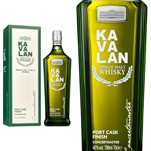 【新品・未開封】KAVALAN ポートカスクフィニッシュ　1000ml Kavalan Concertmaster, Port Cask Finish - The Whisky Shop - San