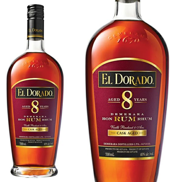 正規品】エルドラード 8 年 ダークラム ガイアナ デメララ ラム 700ml