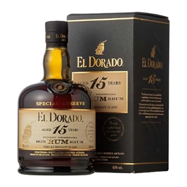 正規品】エルドラード 15 年 ダークラム ガイアナ デメララ ラム 700ml