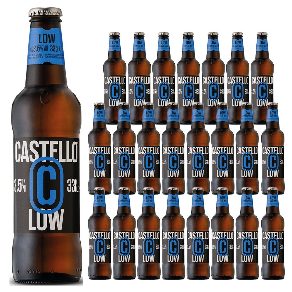 イタリア製ビール飲み比べセット4種類(各6本)24本セット　ビッラ・カステッロ社 カステッロ カステッロ・ロッサ 6本セット | イタリアワイン・イタリア